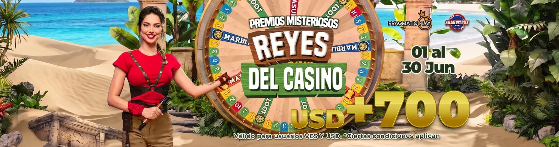 Pragmatic PM Reyes del casino VEN