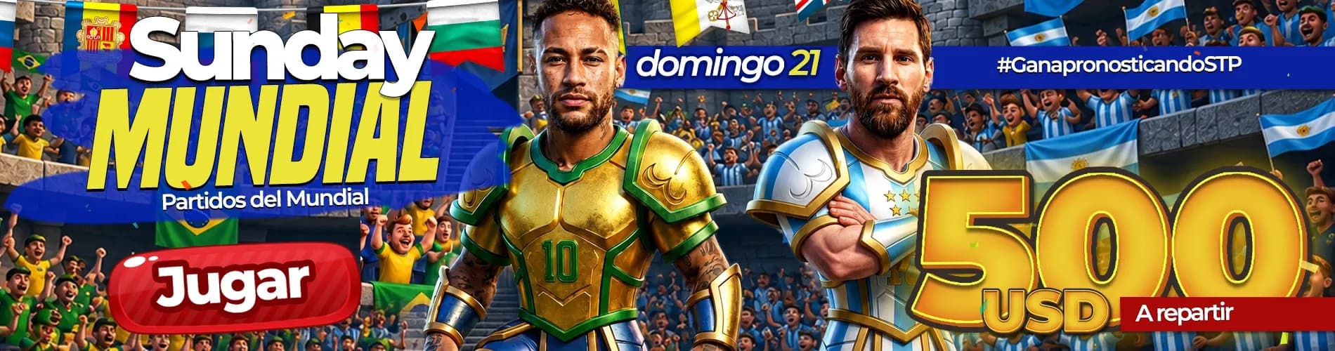 Sunday Mundial futbol 2026 VEN